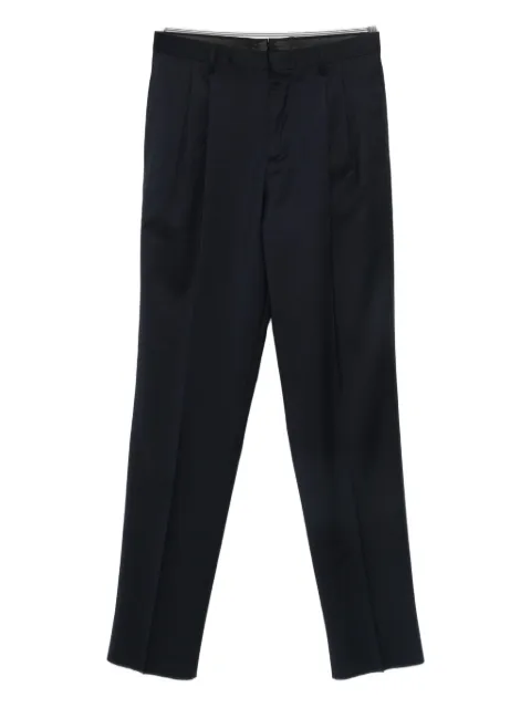 Lardini virgin wool straight-leg trousers