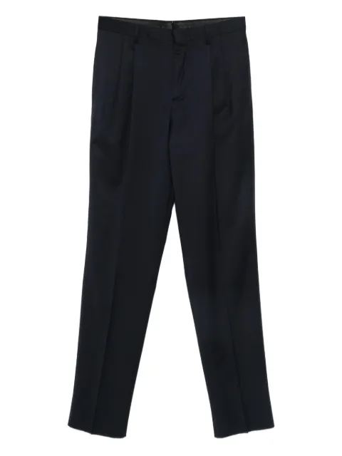 Lardini virgin wool straight-leg trousers