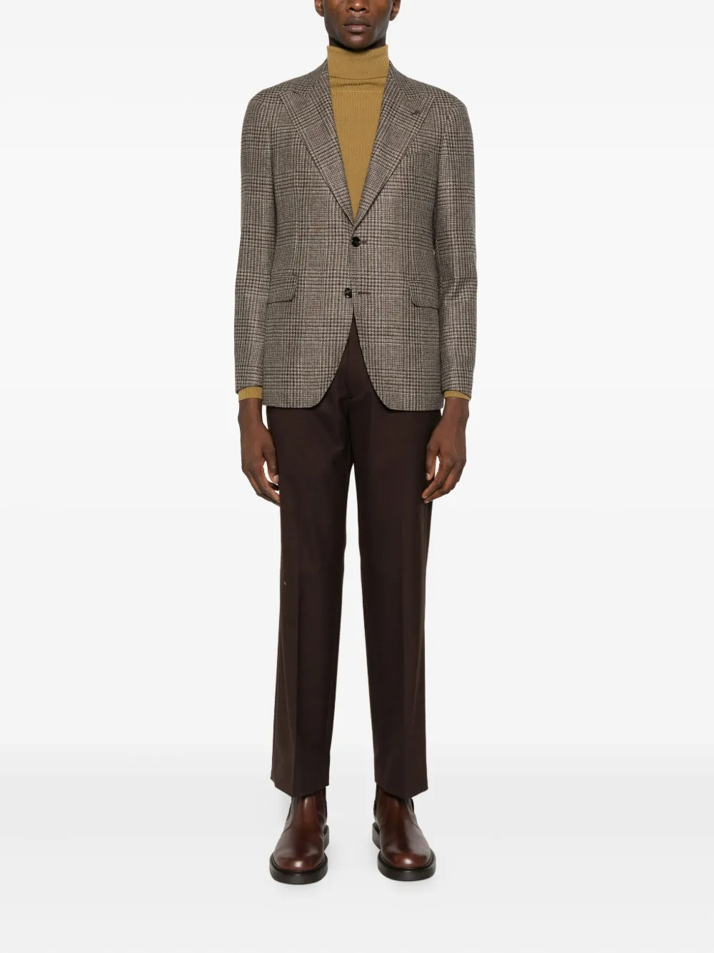 Tagliatore plaid-pattern blazer | Suit & Dinner Jackets | Image 2