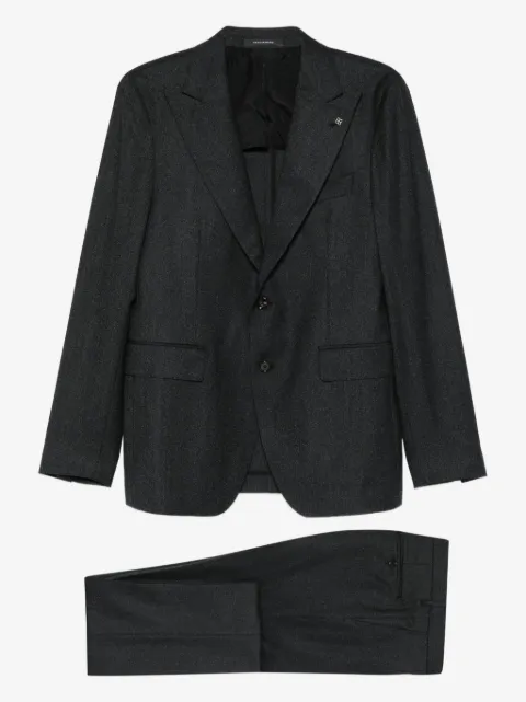 Tagliatore herringbone two-piece suit