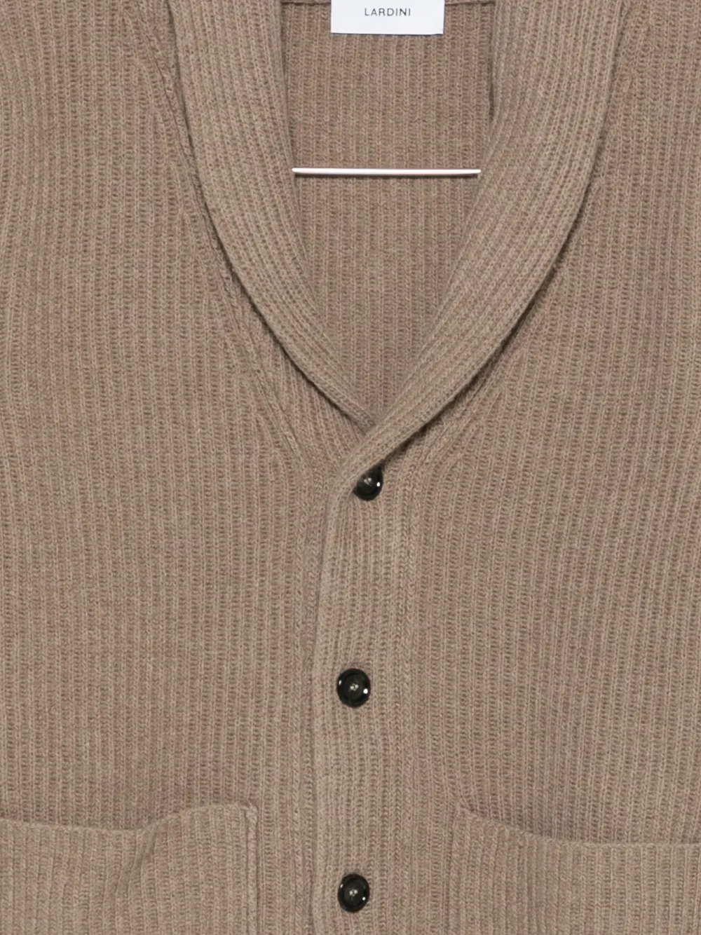 Lardini Vest van wolblend Beige