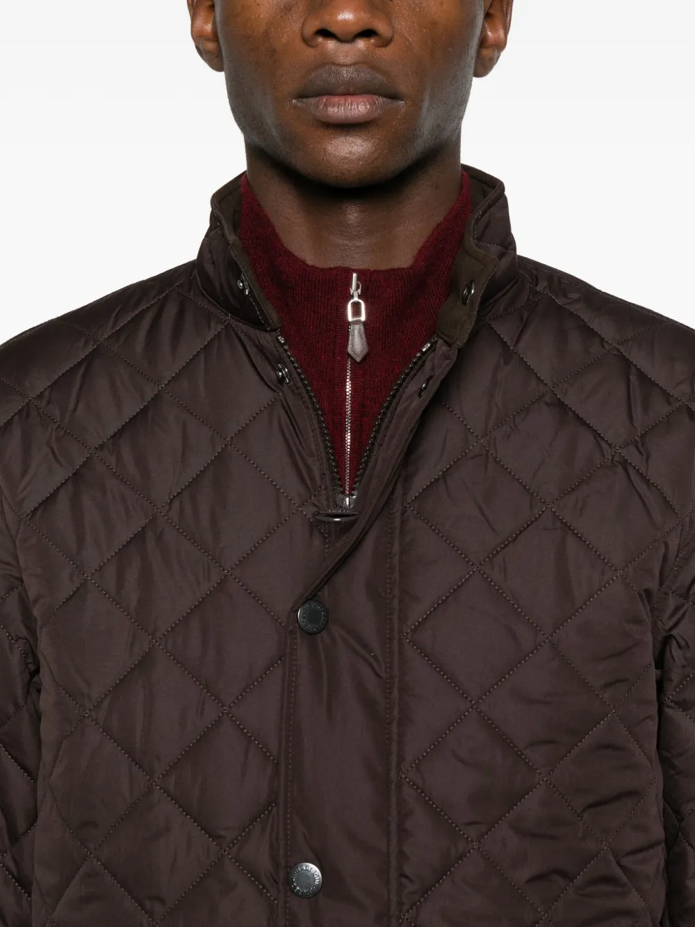 Barbour Lowerdale gewatteerd jack Bruin