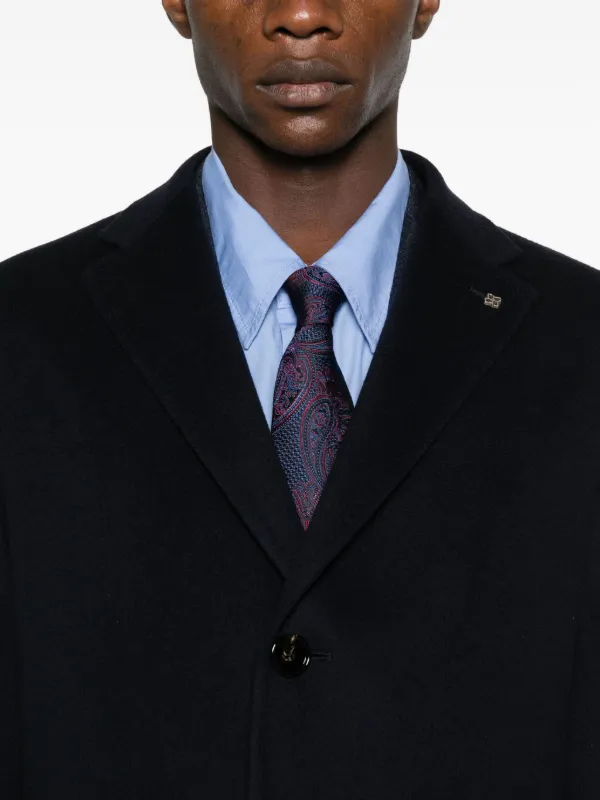 Tagliatore Colorado Coat | Black | FARFETCH