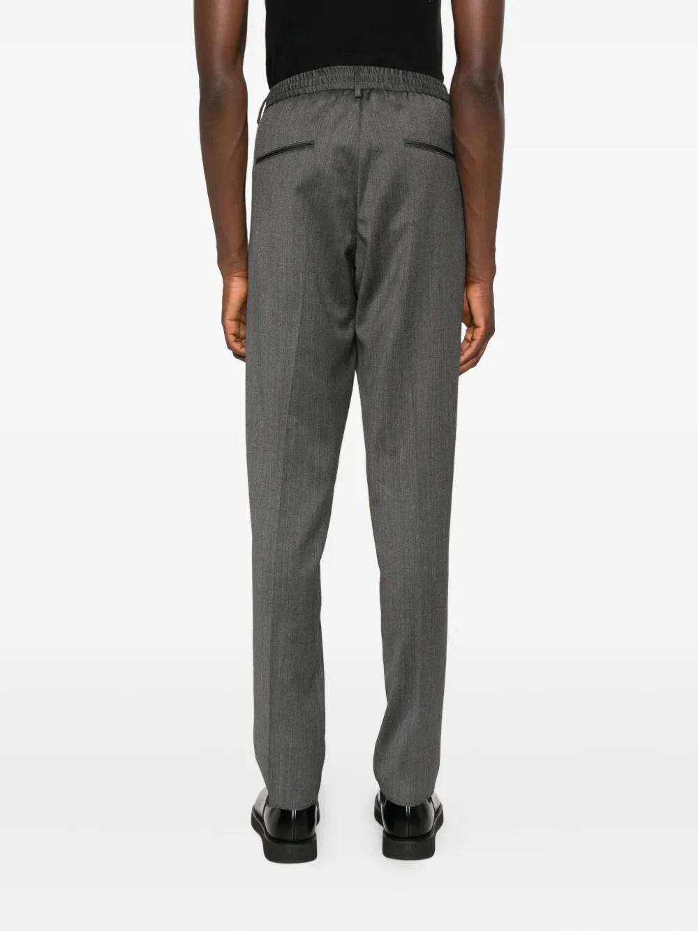 Tagliatore Broek met trekkoord Grijs