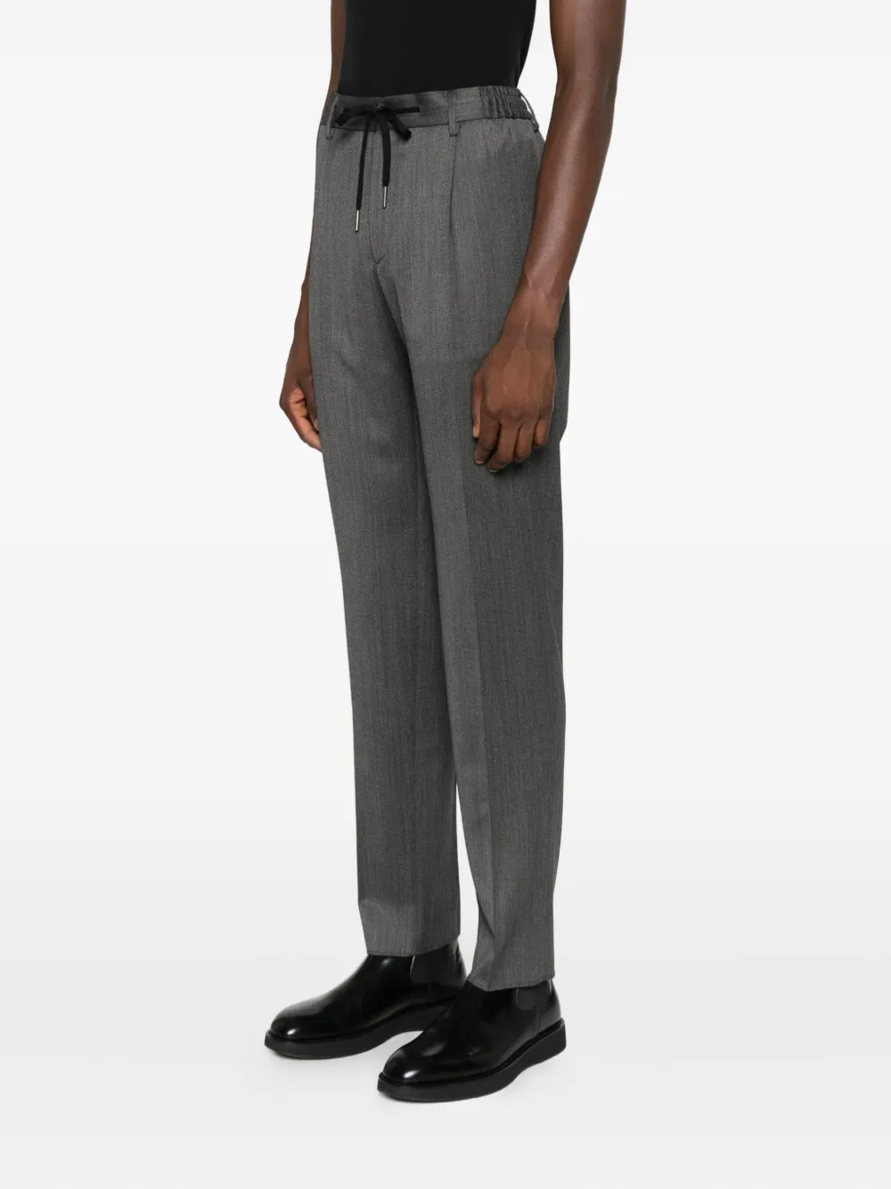 Tagliatore Broek met trekkoord Grijs