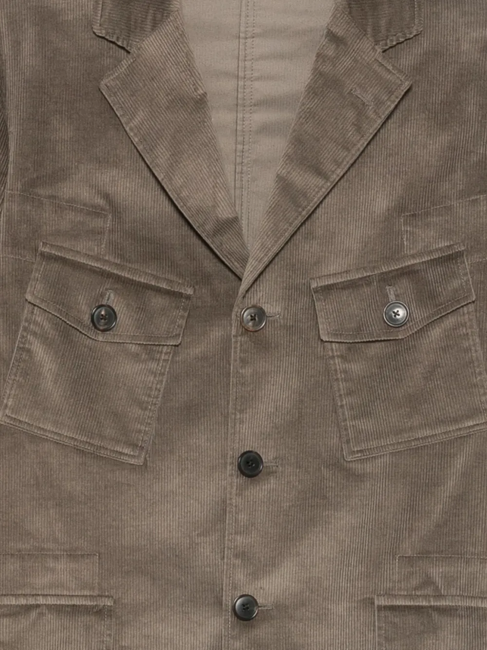 Paul Smith Ribfluwelen shirtjack Bruin