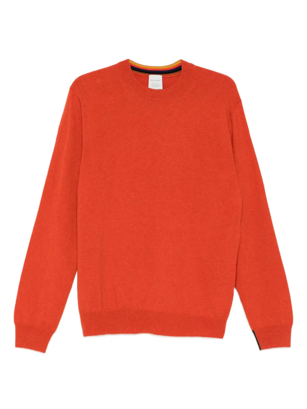 Paul Smith suéter de cachemira con cuello redondo | naranja | Image 1