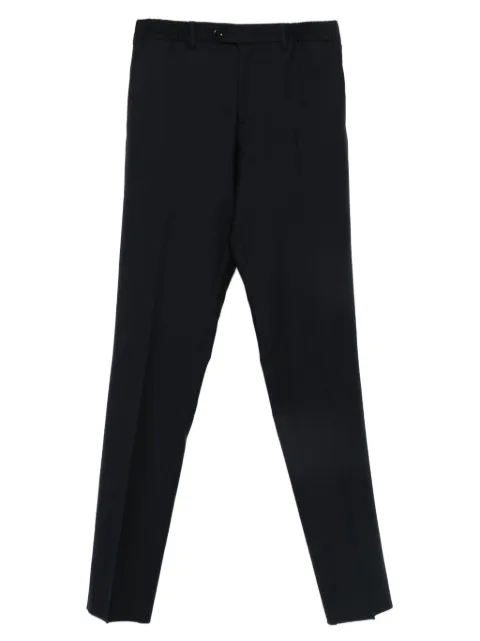 Lardini pantalones rectos de mezcla de lana virgen
