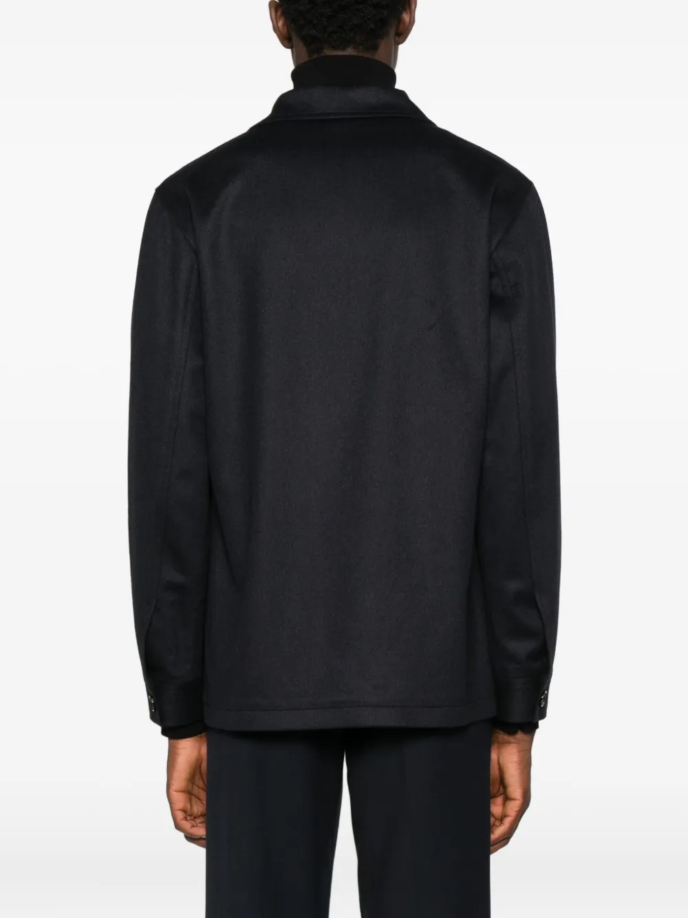 Tagliatore Overhemd met borstzak en knoop Blauw