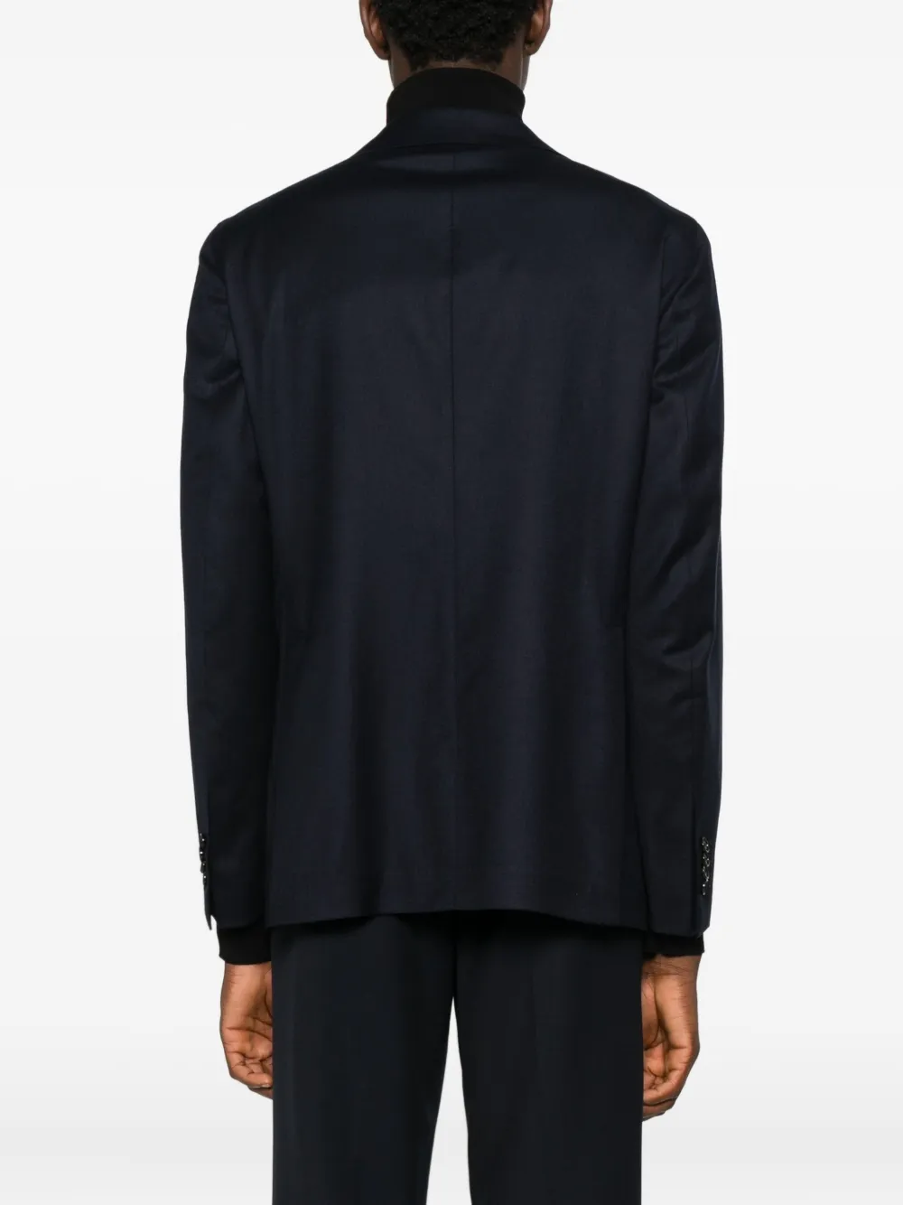 Tagliatore Single-breasted Blazer In Blue
