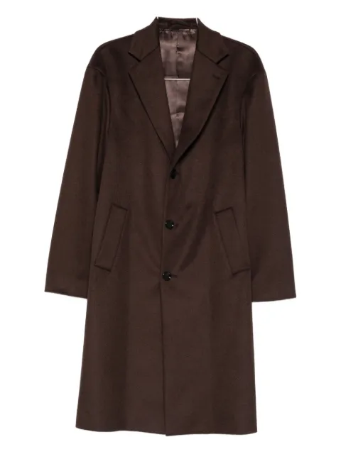 Lardini notched-lapels coat