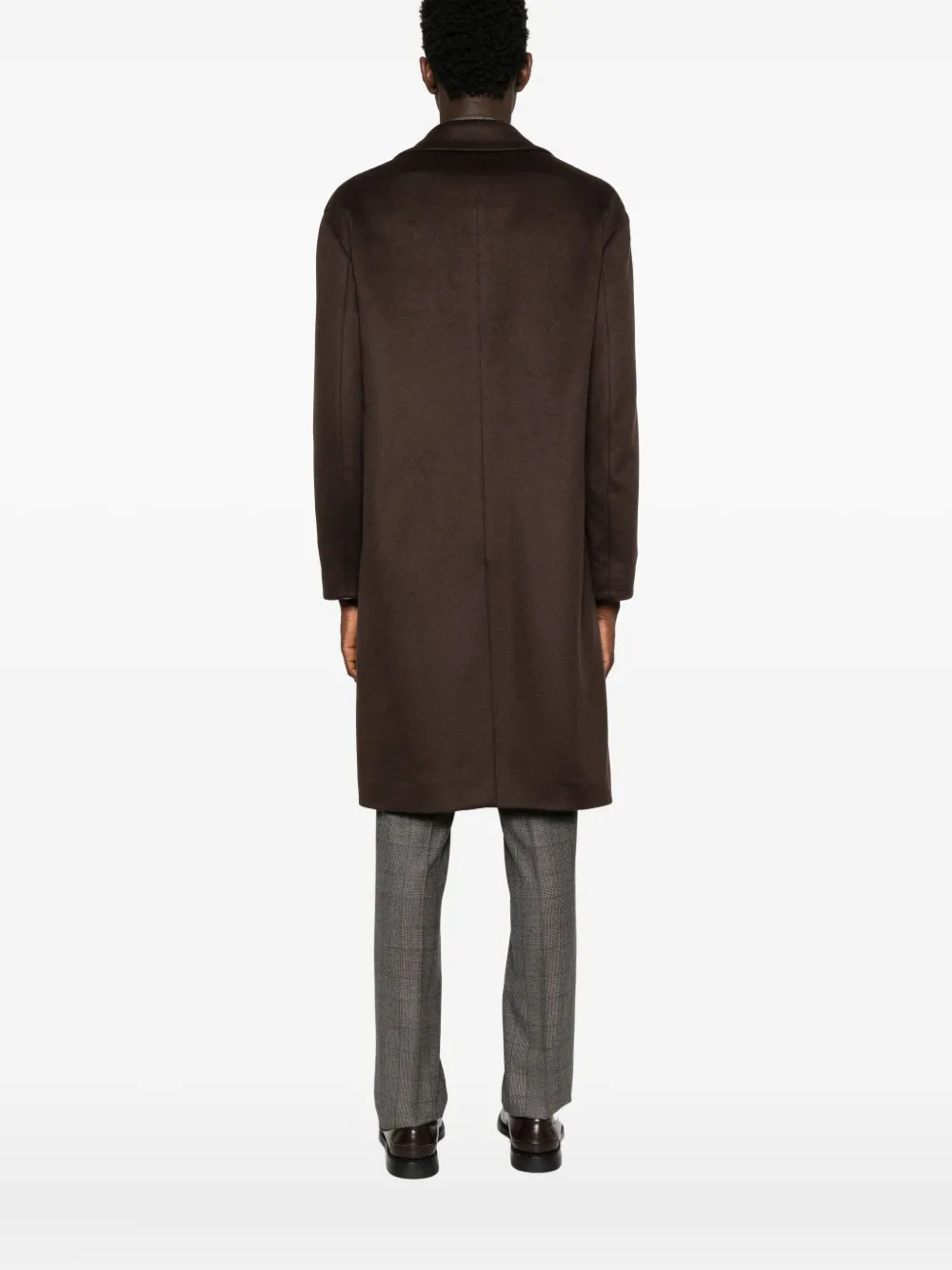 Lardini Jas met gekerfde revers Bruin