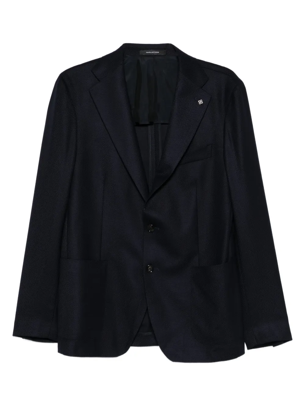 Tagliatore single-breasted blazer | Black | Image 1