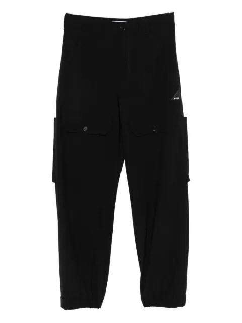 MSGM logo-patch pants
