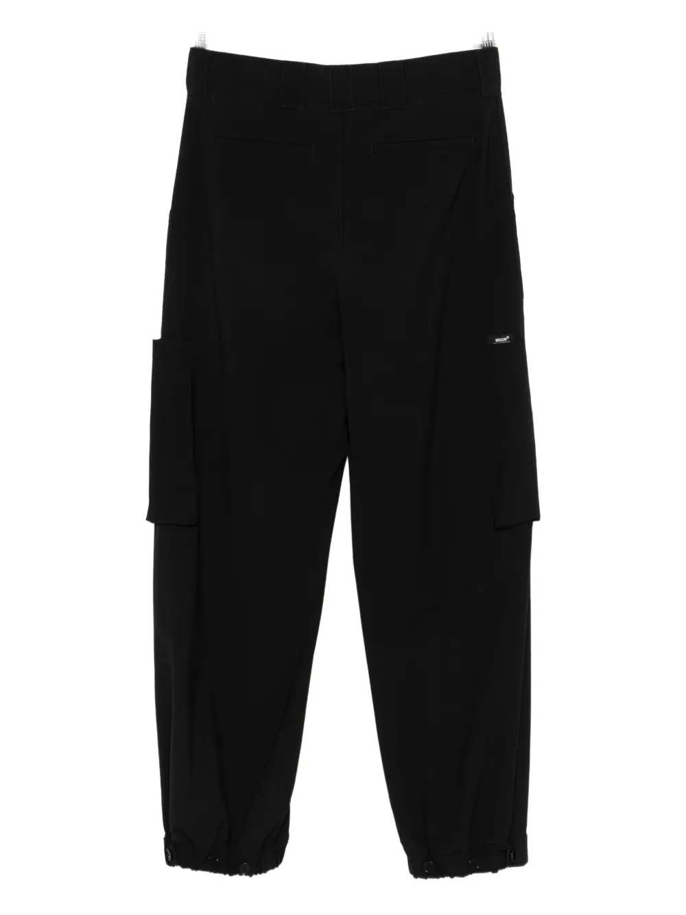 MSGM logo-patch pants | Pantalons cigarette | Image 2
