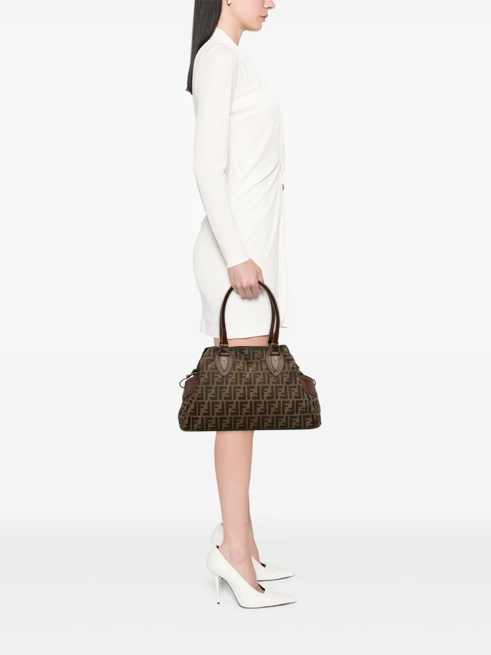 Fendi Pre-Owned 2000-2010 Zucca Canvas Etniko handbag | Pre-Owned | Image 2