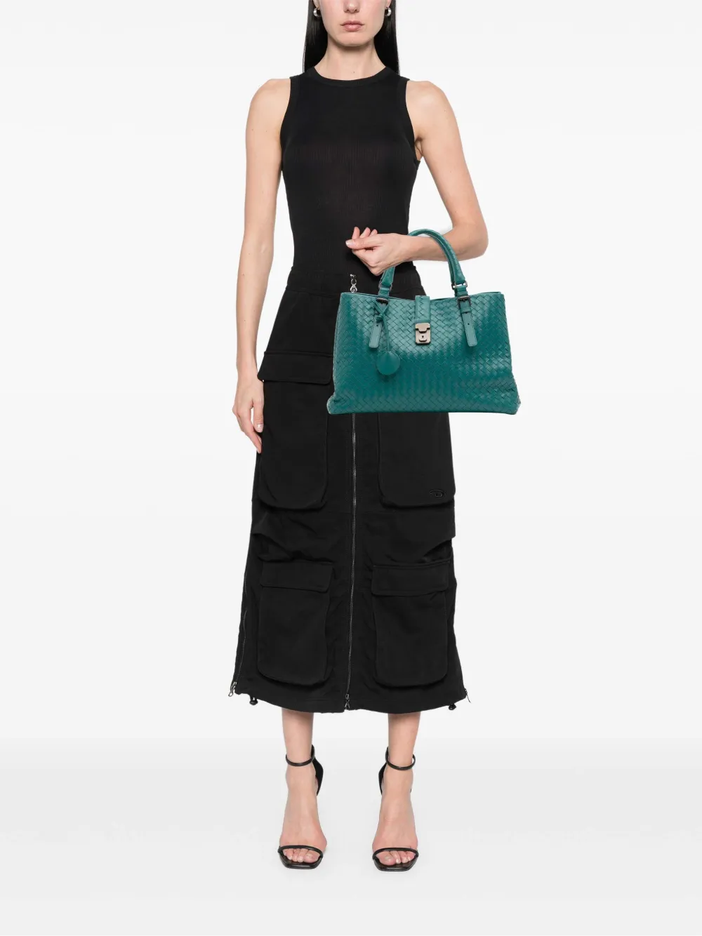 Bottega Veneta Pre-Owned 2012-2025 Medium Nappa Intrecciato Roma tote bag | Pre-Owned | Image 2