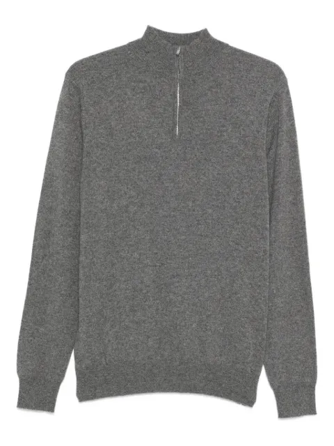 Soft Goat zip-up sweater