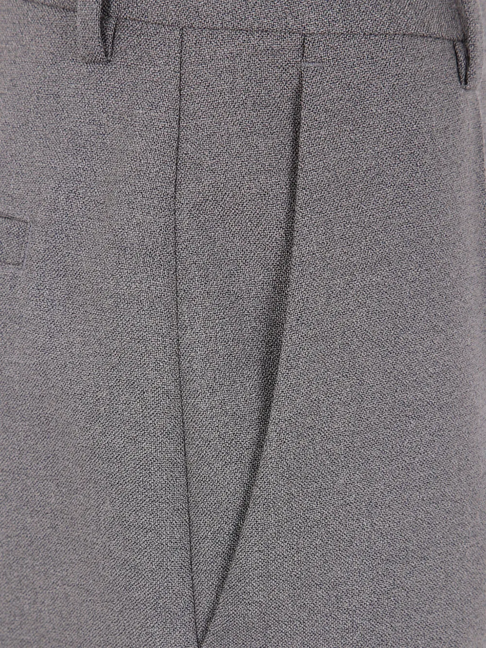 Jean Paul Gaultier Tailoring Trouser With Hem Buttoning Detail Clothing In Gray