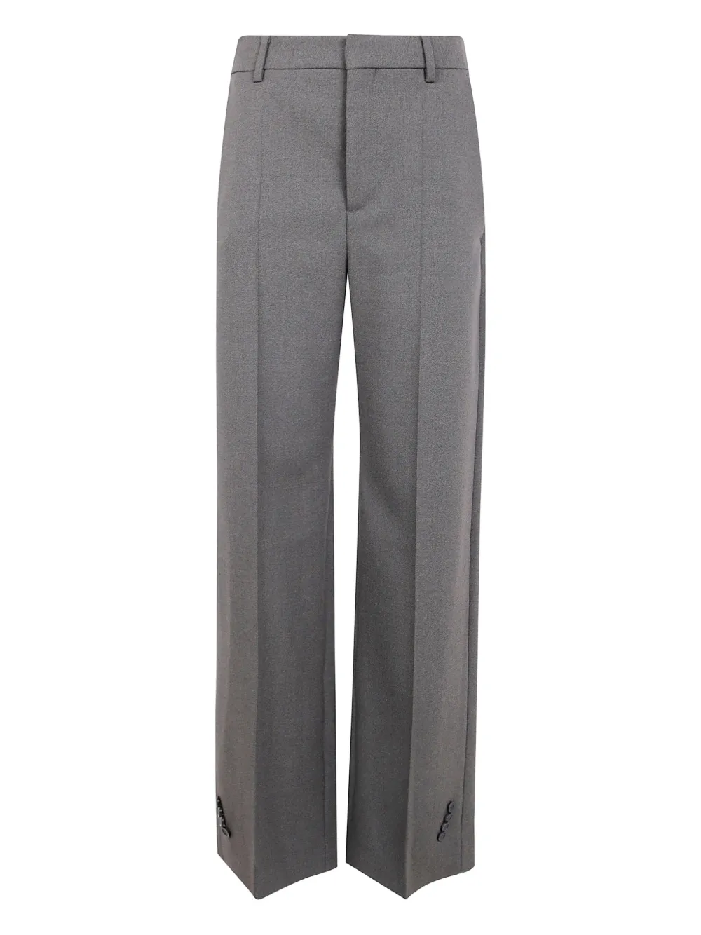Jean Paul Gaultier Tailoring Trouser With Hem Buttoning Detail Clothing In Gray