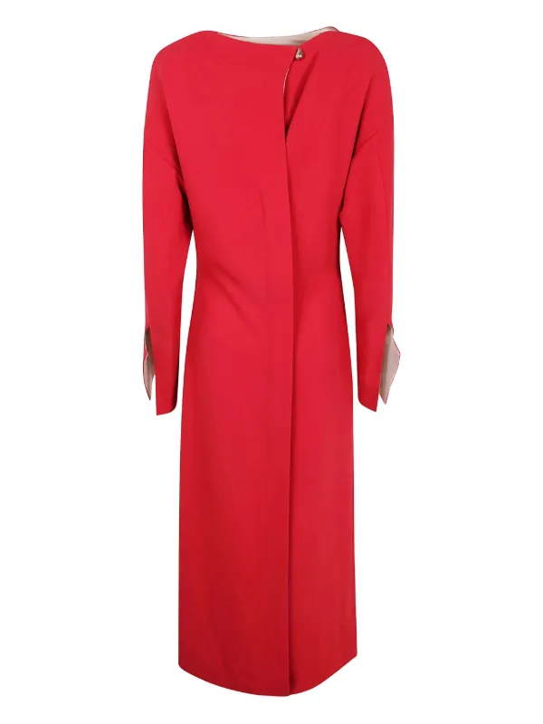 carven red dress Carven Midi Dress