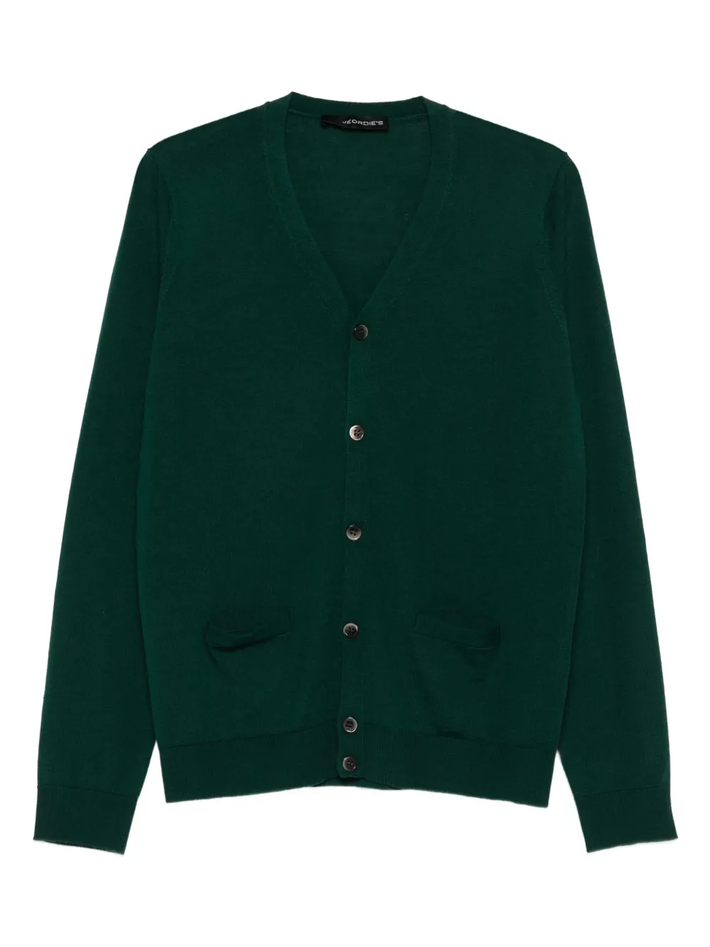 Jeordie's cárdigan con cuello en V | verde | Image 1