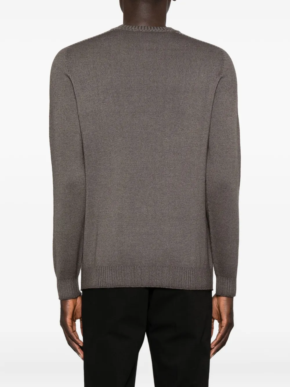 Jeordie's Crew Neck Sweater In Brown