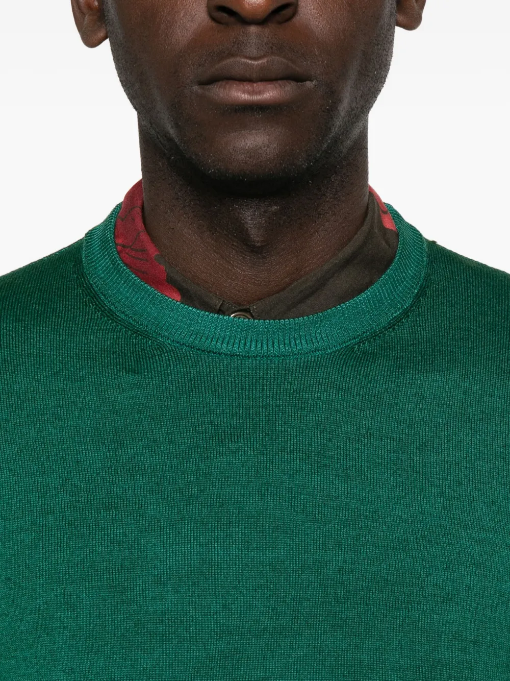 Jeordie's Crew-neck Sweater In Green