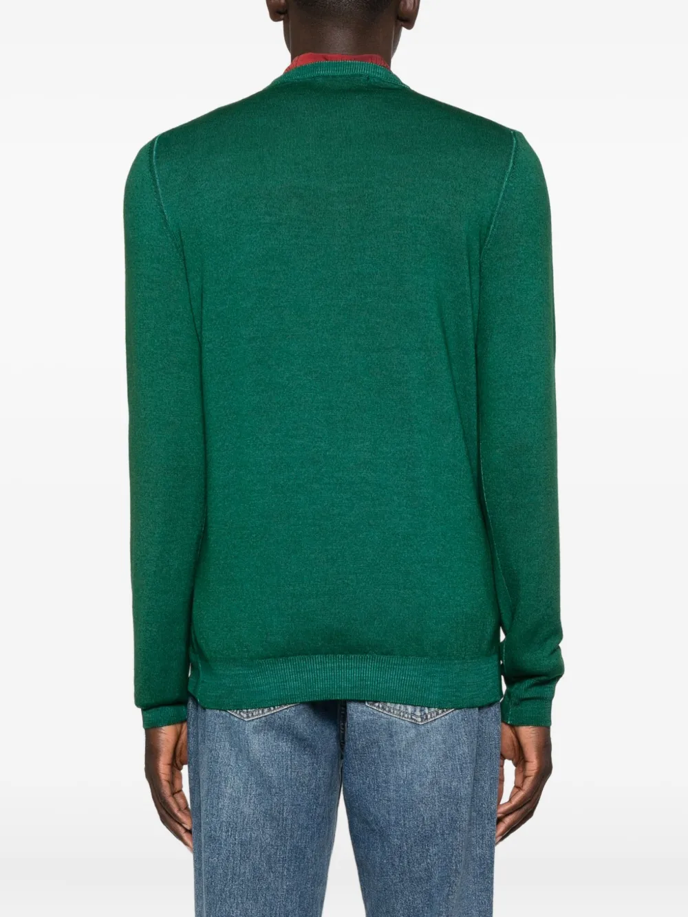 Jeordie's Crew-neck Sweater In Green