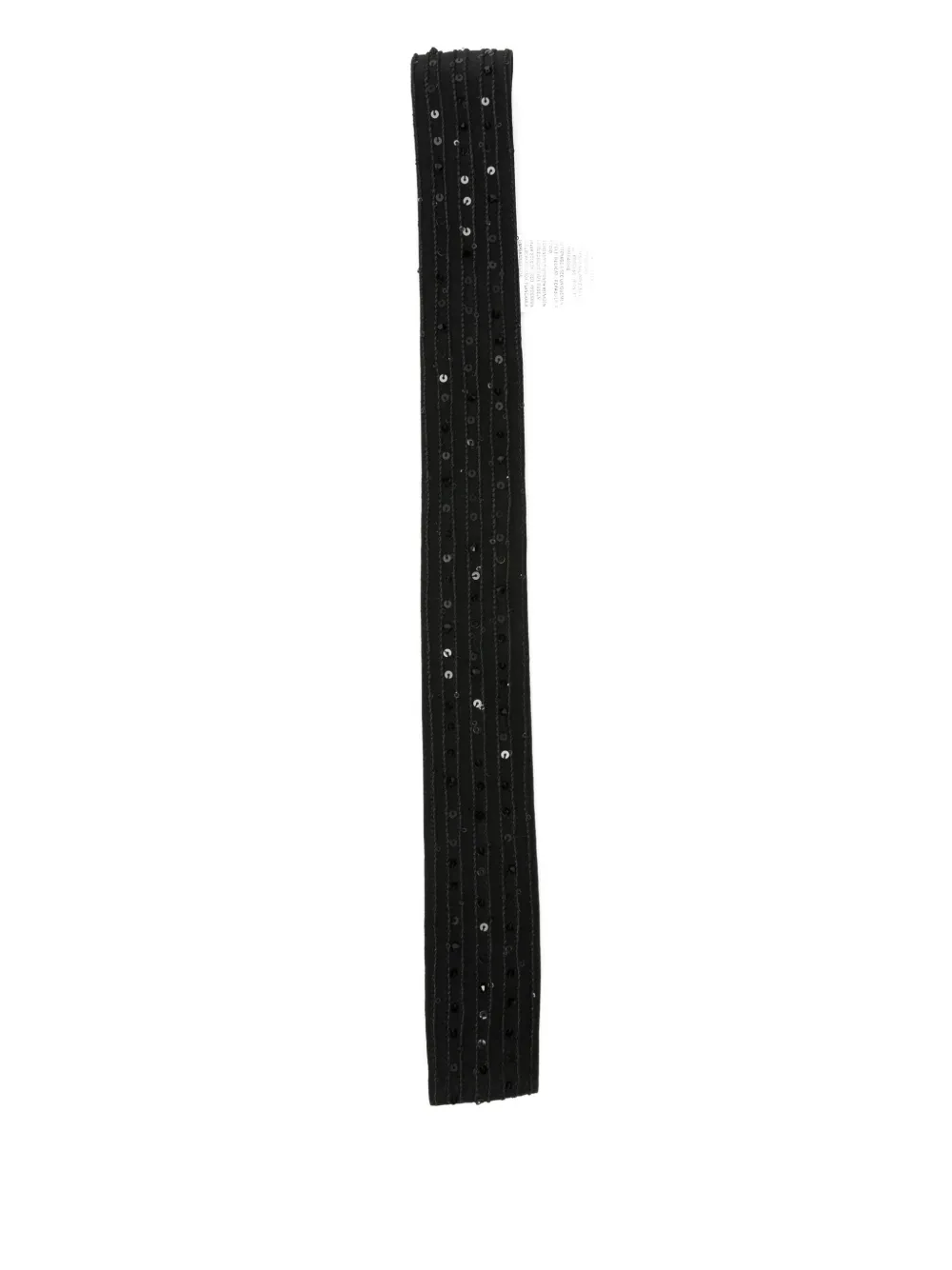 Antonelli Sequin-embellished Tie In Black