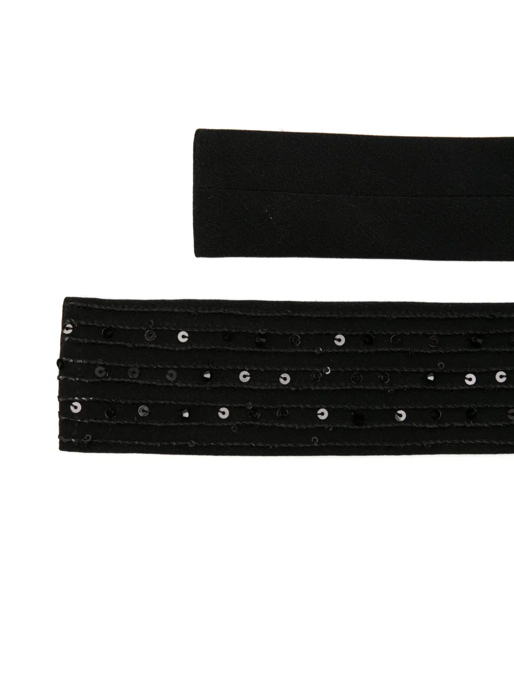 Antonelli Sequin-embellished Tie In Black