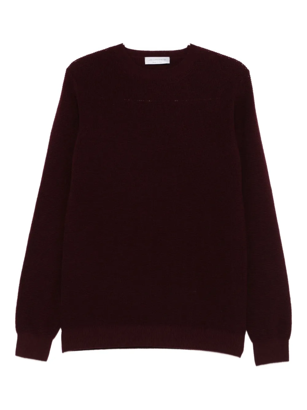 Jeordie's Textured Sweater In Black