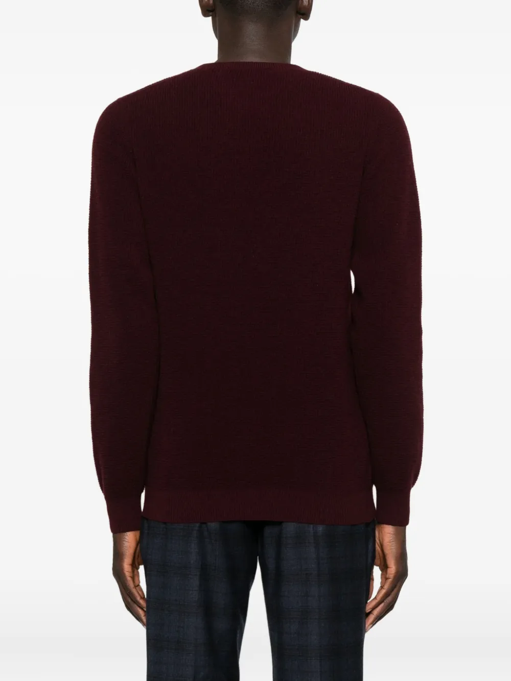 Jeordie's Textured Sweater In Black