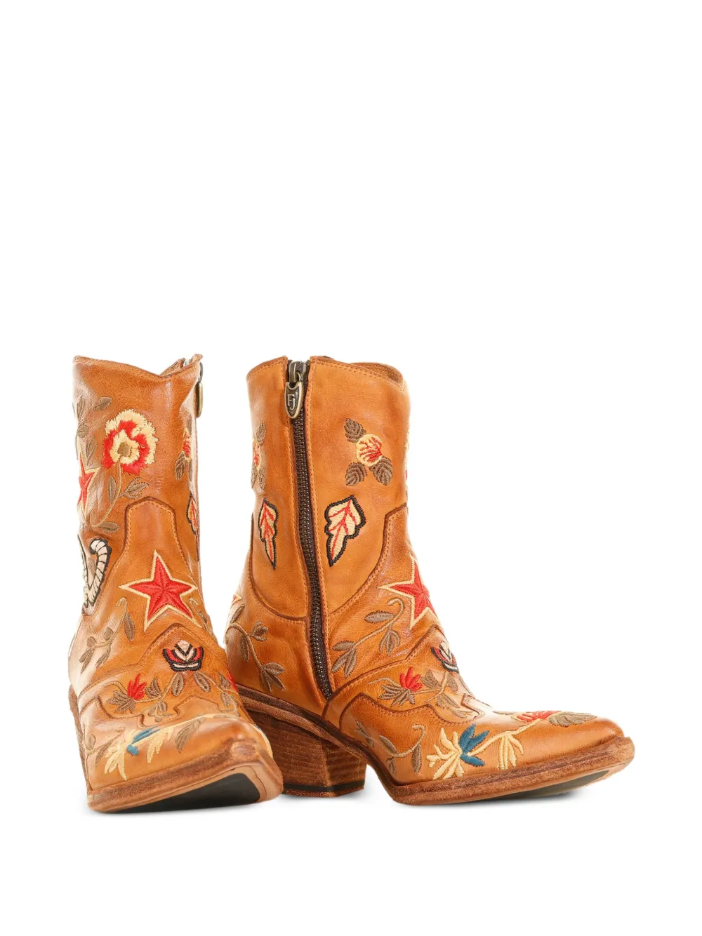 Fauzian Jeunesse embroidered leather cowboy boots | Cowboy Boots | Image 2