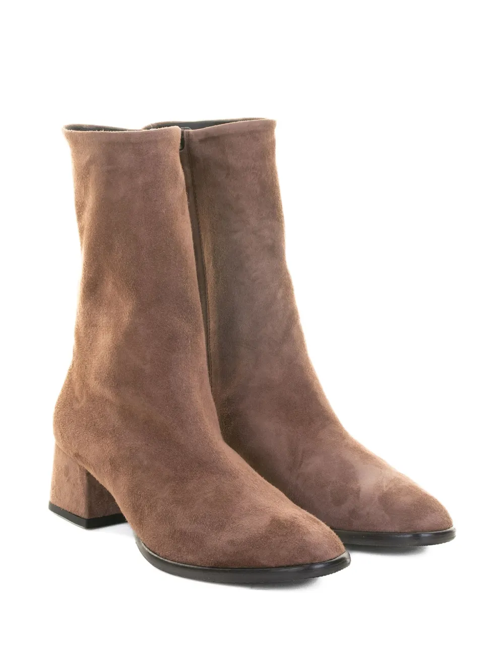 Lorenzo Masiero suede block-heel ankle boots | Ankle Boots | Image 2