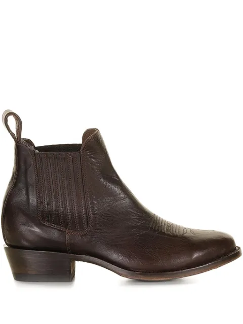 Mexicana leather ankle boots