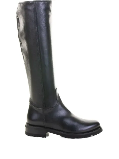 Lorenzo Masiero leather knee-high boots