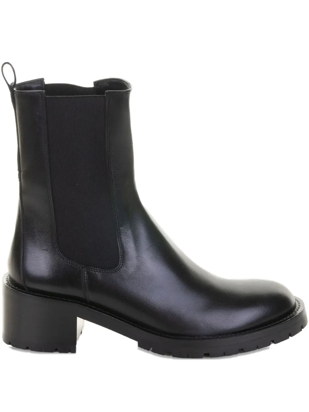 GUGLIELMO ROTTA Cole Ranch leather chelsea boots Black