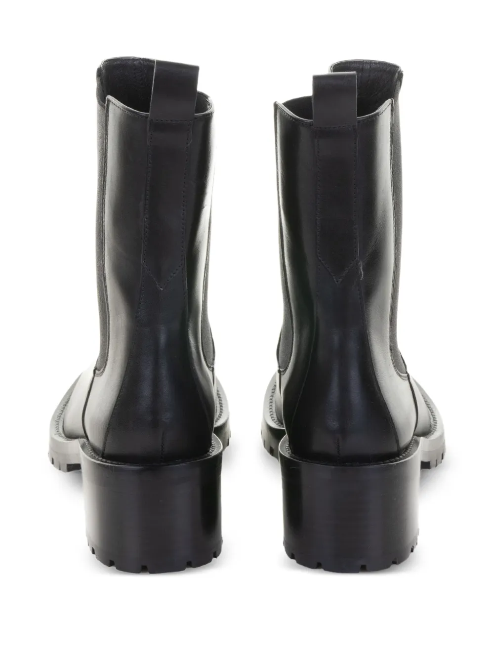 GUGLIELMO ROTTA Cole Ranch leren Chelsea laarzen Zwart