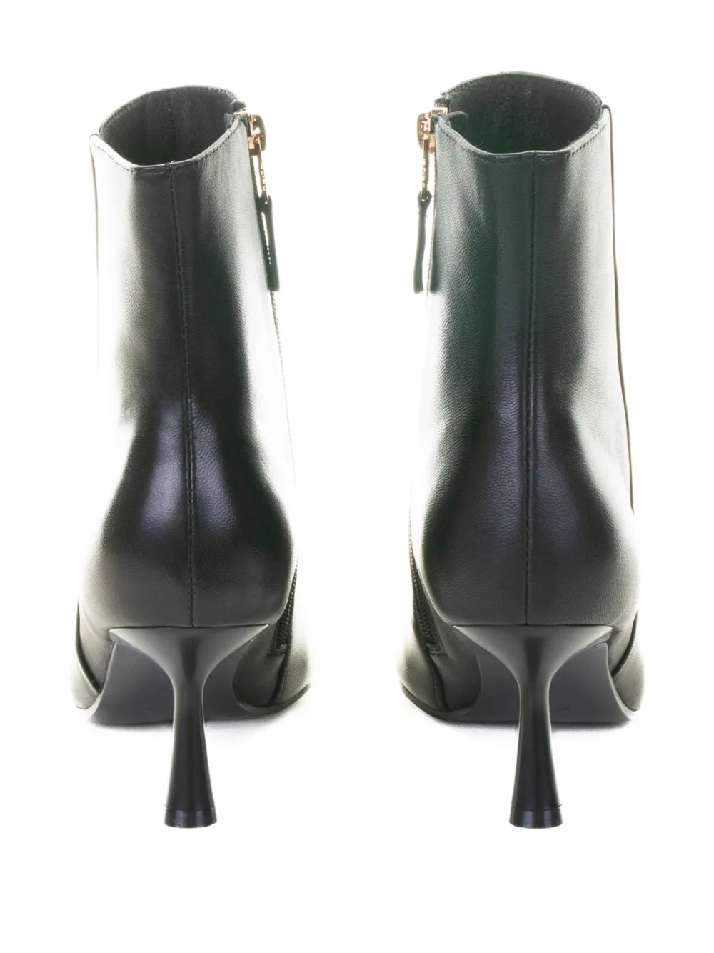 Bibi Lou 70mm Sakura Pointed-toe Ankle Boots In Black
