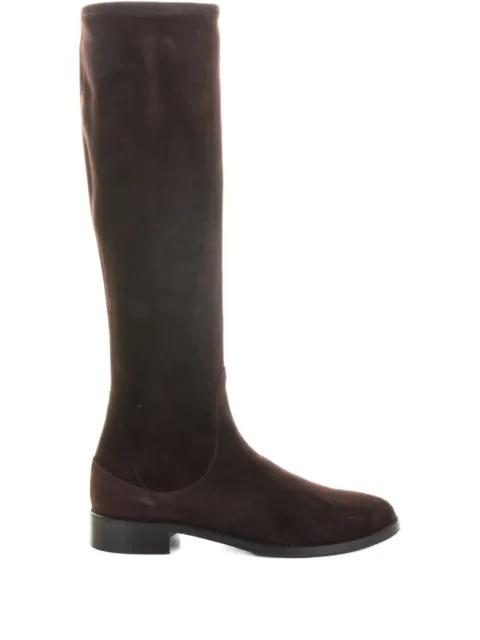 Lorenzo Masiero suede knee-high boots