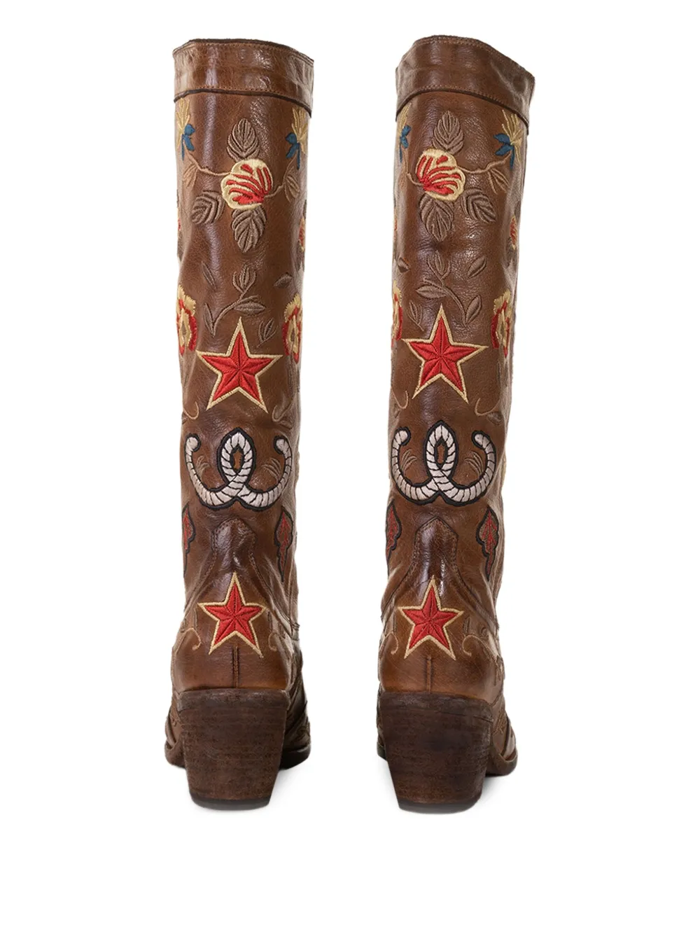 Fauzian Jeunesse embroidered-details leather boots | Cowboy Boots | Image 2
