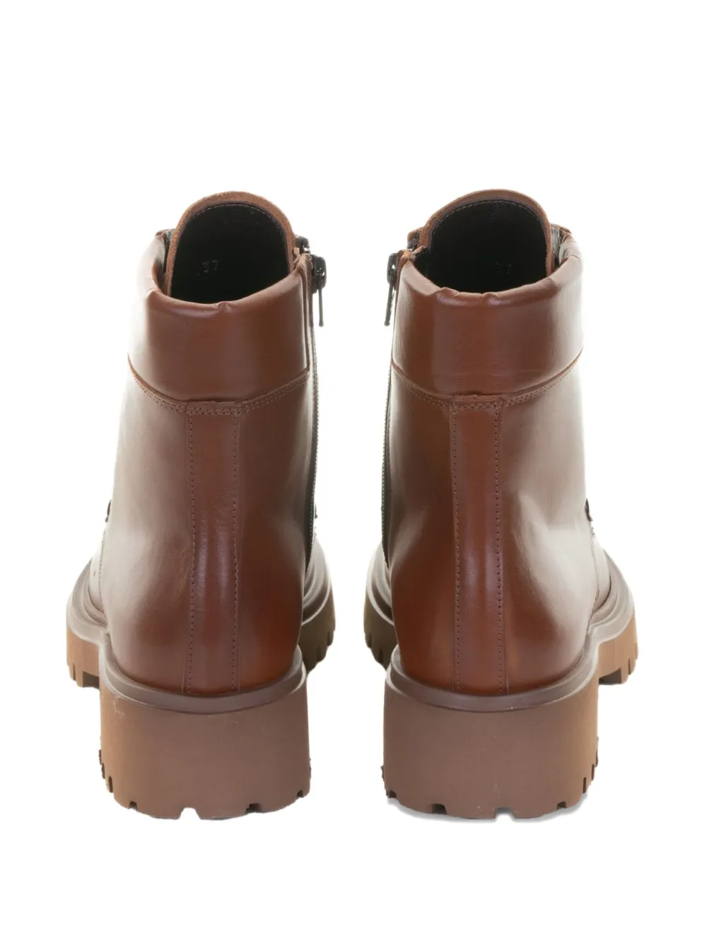 Guglielmo Rotta Winfield Ranch Lace-up Boots In Brown