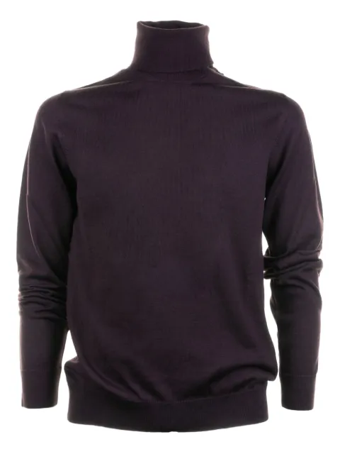 ALPHA STUDIO turtleneck long-sleeve sweater