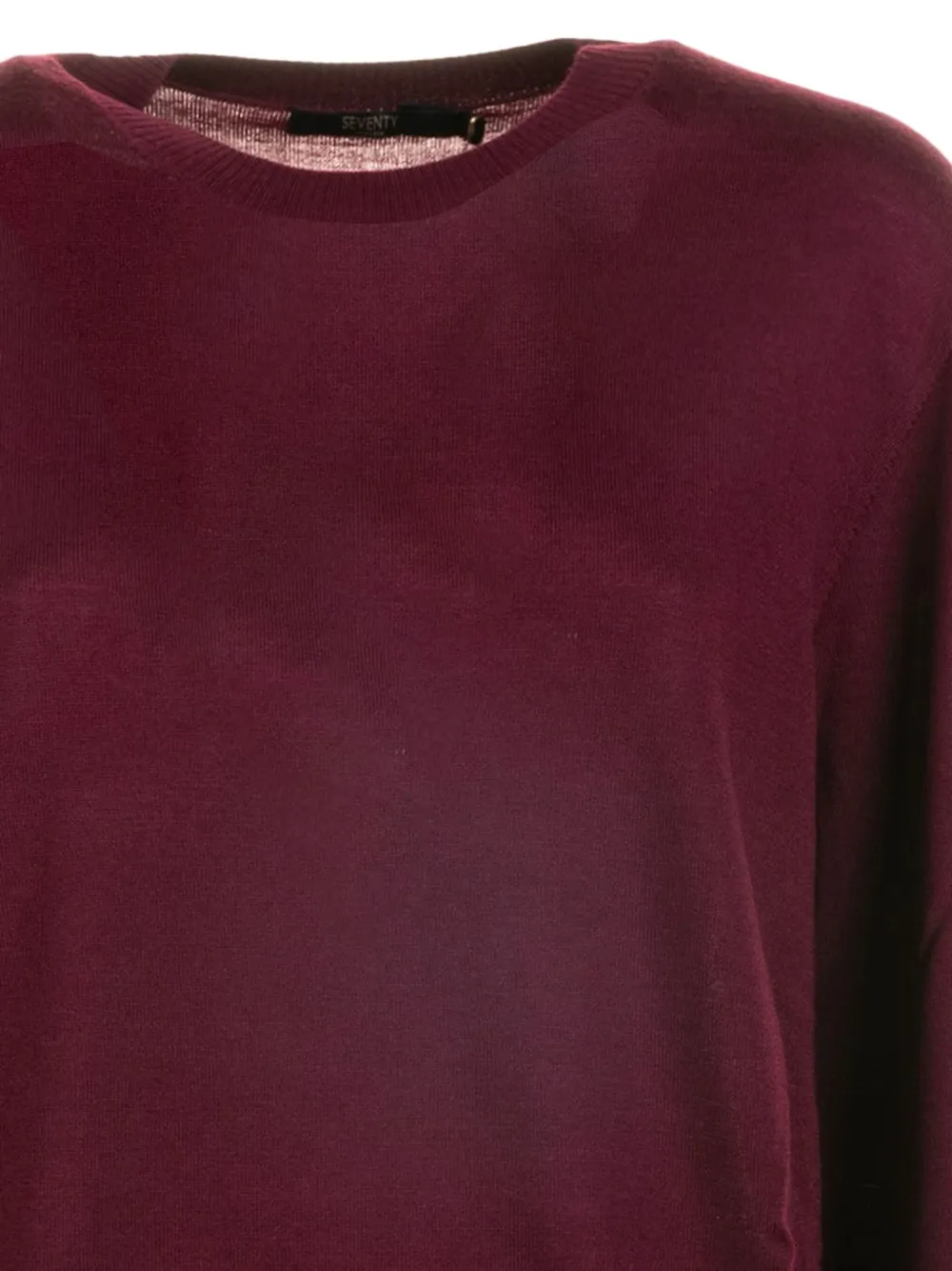 Seventy split-cuff crew-neck sweater | Knitted Sweaters | Image 2