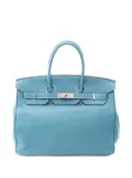 Hermès Pre-Owned 2009 Togo Birkin Retourne 35 handbag - Blue