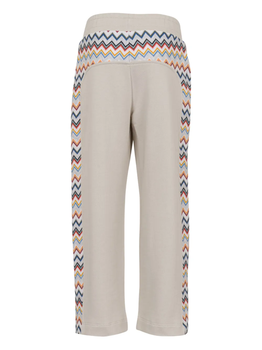 Missoni Kids zigzag-pattern cotton trousers | Teen Casual Trousers | Image 2