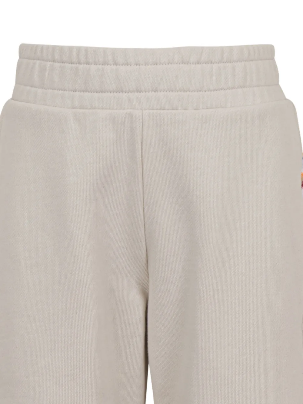 Missoni Kids Katoenen broek met zigzag-patroon Beige