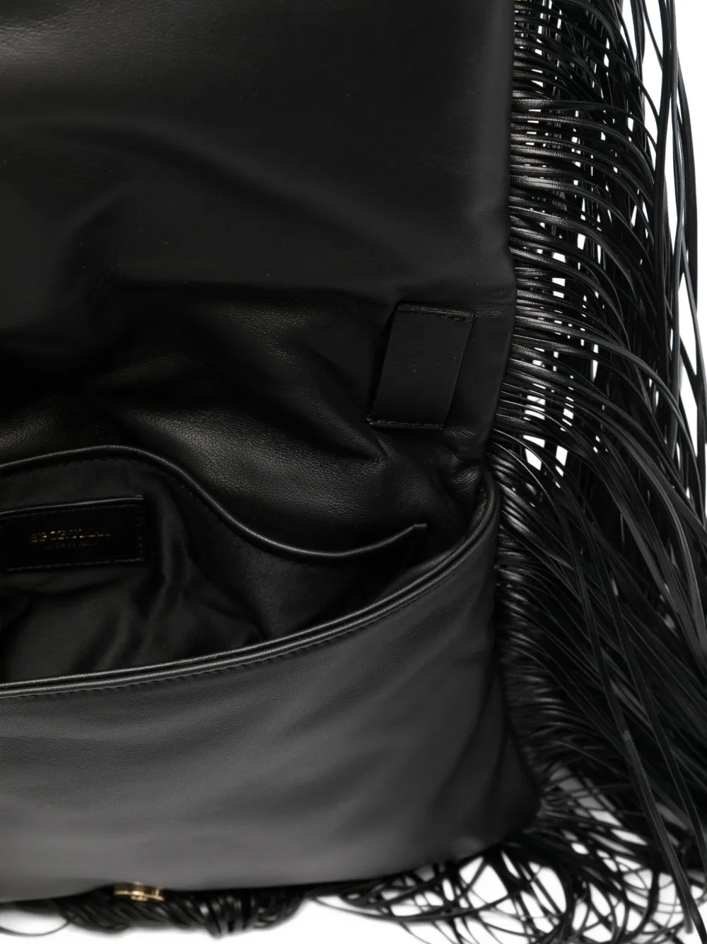 Sportmax Fringed Tote Bag In Black