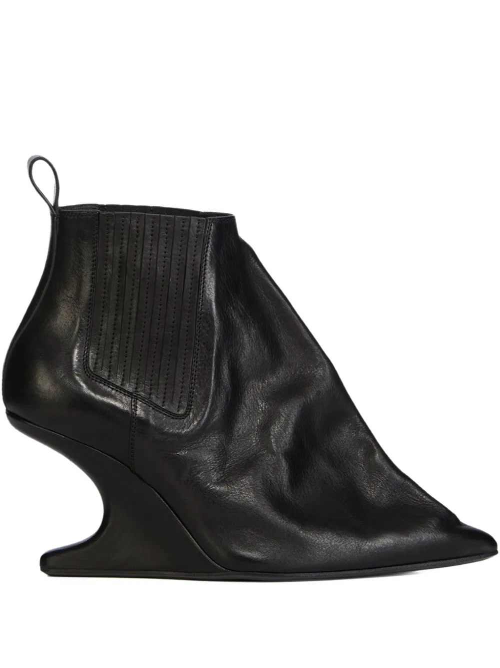 Rick Owens 80mm Taco boots Black